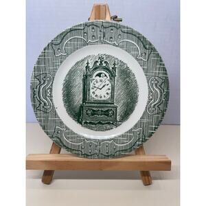 Vintage Royal China, The Old Curiosity Plate with Clock